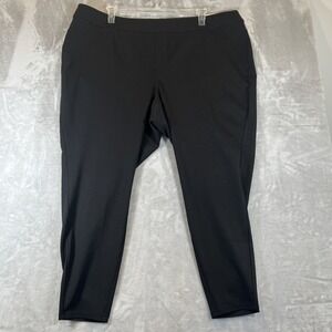 LANE‎ BRYANT High Rise Leggings Black Stretch Jegging Black Size 26/28 NWT
